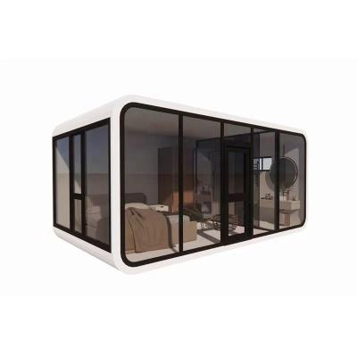 China Casa moderna prefabricada al aire libre Casa de trabajo móvil Cabina de oficina con diseño en venta