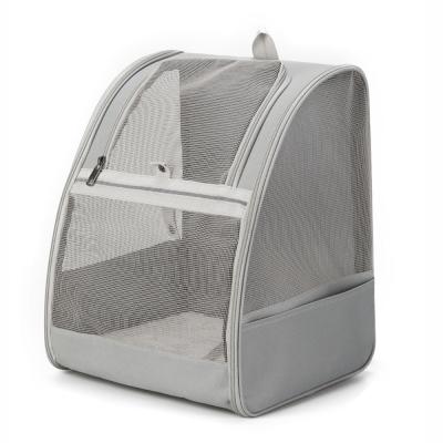 China Hot Selling Collapsible Pet Storage Bag Car Travel Dog Cat Carrier Gray Tote Bag for sale