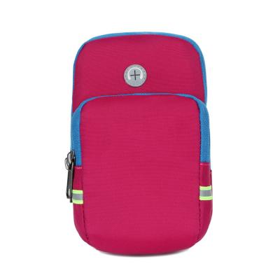 China Colorful Shockproof Waterproof Arm Running Bags Men Women Jogging Sport Phone Bag for sale