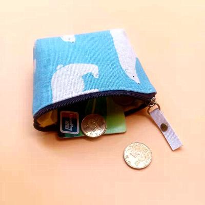 China Fashion Design Lovely Mini Hot Hemp Coin Purse Wallet Handcrafted Pocket for sale