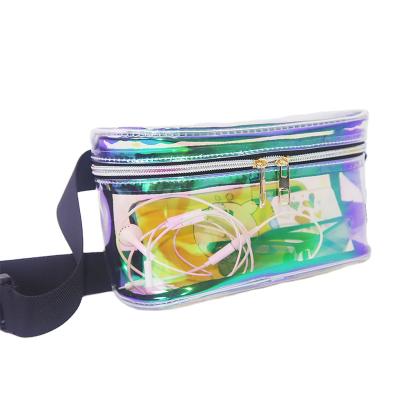 China 2021Clear Fanny Pack Waterproof Water Proof Cross - Waist Bag Clear Transparent Waist Bag Body Shoulder Travel Sports Belt Functional Pouch for sale