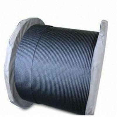 China Rope Gaosheng ungalvanized steel wire rope 6x37 elevator steel wire rope 10mm for sale