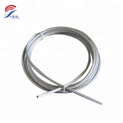 China 1x7 Car Clutch Cable 3.0mm Galvanized Steel Wire Rope for sale