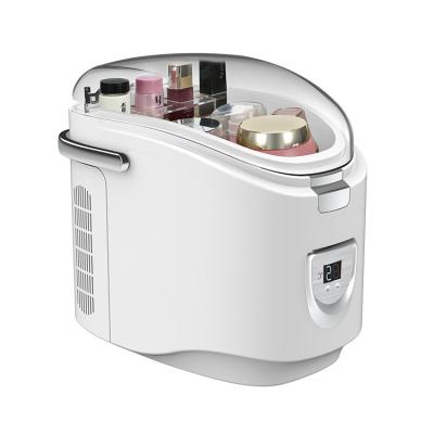 Chine Household 6L Car Beauty Makeup Skincare Fridge Cooling Heating Portable Mini Fridge à vendre