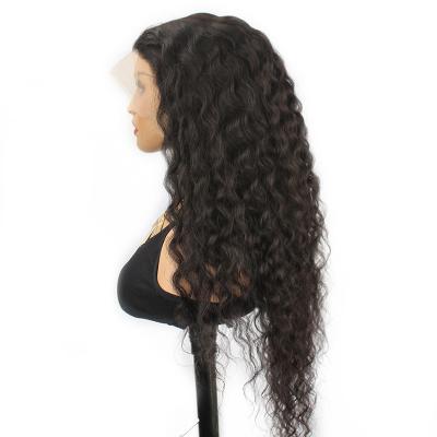 China Water Wave For Women Human Hair Glueless Human Hair Hd Real Female Lace Cheapest Indian Natural Hair Wig 13x4 Raw Wet Curls Remy Sellers for sale