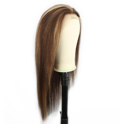 China Wholesale silky straight wave online shopping from india 100% pre plucked long hair 5*5 hd silky natural invisible swiss remy lace wig for sale