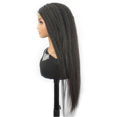 China Yaki Real Cheap Five Star Wholesale Seller Cuticle Aligned Raw Virgin Invisible Black Swiss Hair 4x4 Brazilian Hair 10y 12y Wigs 4 for sale