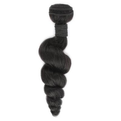 China Loose Wave Brazilian Virgin Hair Extensions Curl Hair Loose Wave Bundle for sale