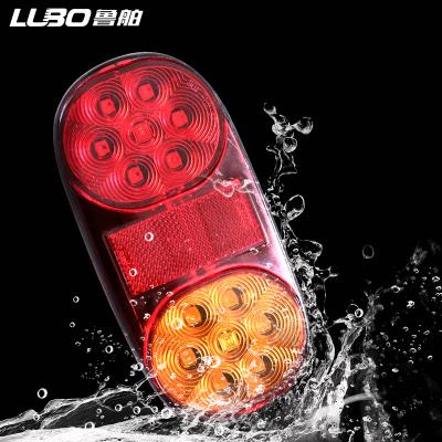 China New Design Boat Trailer Parts Waterproof LED Tail Lights Standard Size for sale