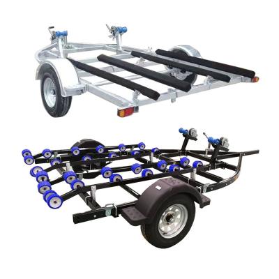 China Boat trailer china LUBO Manufacturer /Factory supply galvanized jet ski trailer tandem frame for sale