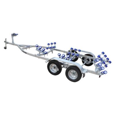 China China Manufacturers Boat Trailer 6 Galvanized Boat Trailers Small Trailer Heavy Duty Inflatable Boat Trailer for sale