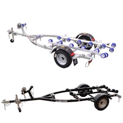 China Cheap boat trailer LUBO Manufacturer /Factory supply jet ski jet ski trailer china boat trailer galvanized with shimmy roller for sale