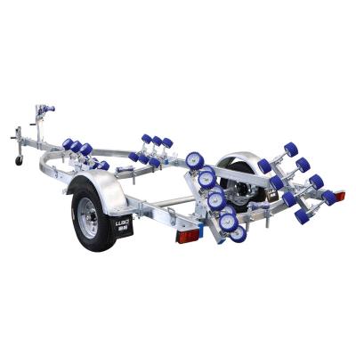 China Galvanized Boat Trailers China Manufacturers Direct Boat Trailer 5 Small Trailer Heavy Duty Inflatable Boat Trailer for sale