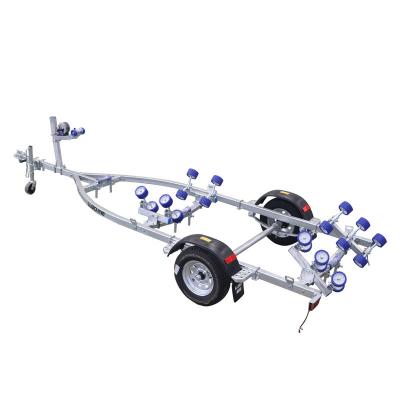 China China Manufacturer Sale LUBO Trailer Boat Trailer 15-18ft Rib Boat Trailers Fine Frame Registration Boat for sale