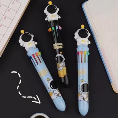 China KUKI Star Trek Handbook Pen For Kid Gifts School Supplies Cool Cute Stationery 10 Color Cute Kawaii Pens Tip Ballpoint Pen for sale