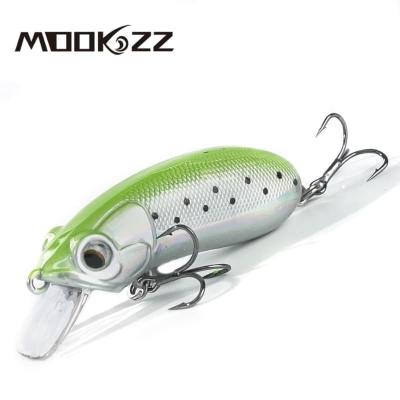 China ABS Plastic MOOKZZ  Japanese Design Small Lures Fishing Lure 50mm6.5g /60mm10g Floating Minnow Mini Hard Bait For Perch Trout Bass Available for sale