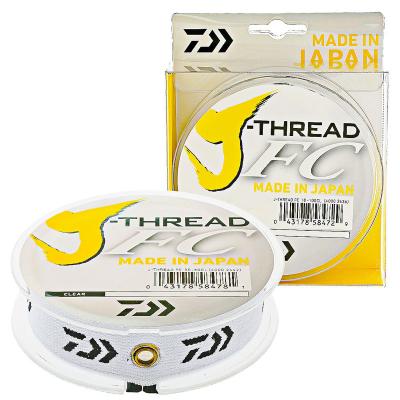 China Sink Line Daiwa J-Fluoro Fluorocarbon Leader Line 50M and 100M High Level Of Abrasion resistance Soft and Supple Carbon Fiber Leader Line for sale