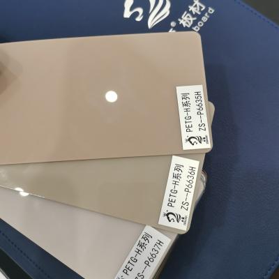 China Modern High Gloss 19mm 1-2 Mm PVC MDF Board For Sideboards for sale