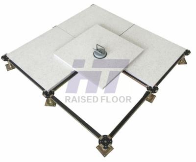 China Computer Room Woodcore Raised Floor Light Weight With Galvanized Steel Sheet for sale