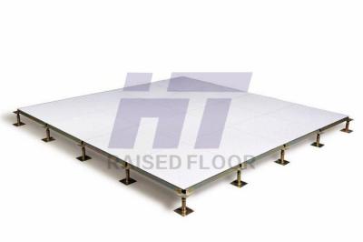 China 45 Degrees Routed HPL Raised Floor Systems Antistatic Light Weight for sale