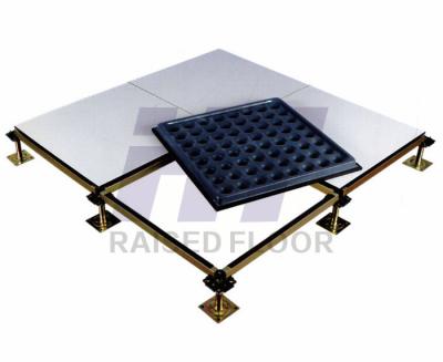 China Ceramic Finish Raised Access Floor Panels Steel High Load Capacity for sale