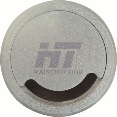 China Plastic Raised Floor Accessories Round / Square Raised Floor Grommet for sale