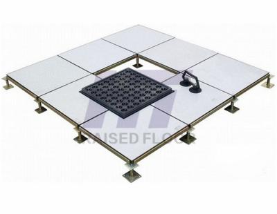 China Antistatic Steel Raised Access Floor Customized Stringer For Serve Room for sale