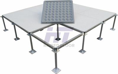 China Computer Room Raised Floors Systems Solid Steel Flame Retardant for sale