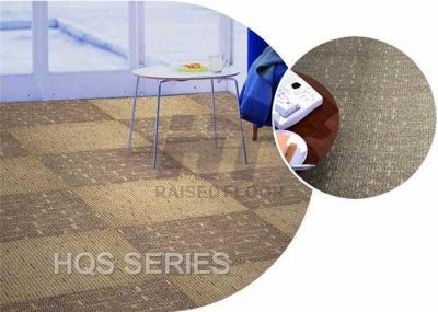 China Modern Modular Raised Floor Carpet Tiles Colorful Nylon Eco - Friendly 50cm x 50cm for sale