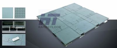 China Low Profile Durable Raised Tile Floor , 600 * 600mm False Flooring For Server Room for sale