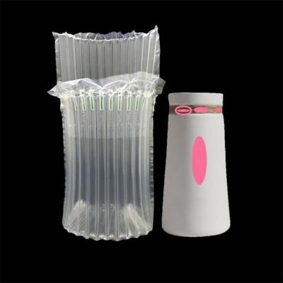 China Eco-Friendly Drop-Proof Moisture-Proof Protection Air Inflatable Cushion Column Packing Plastic Bags For Electric Appliance for sale