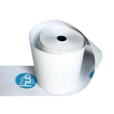 China POS Machine 80mm Color Printed Thermal Till Rolls for sale