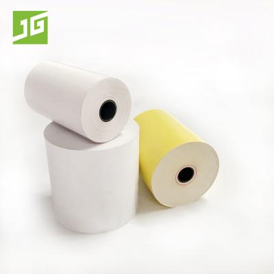 China Yellow Colored POS Machine ATM Thermal Paper Roll for sale