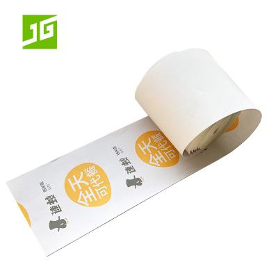 China POS Machine Custom Size 57x57 Printed Cashier Thermal Paper Rolls for sale