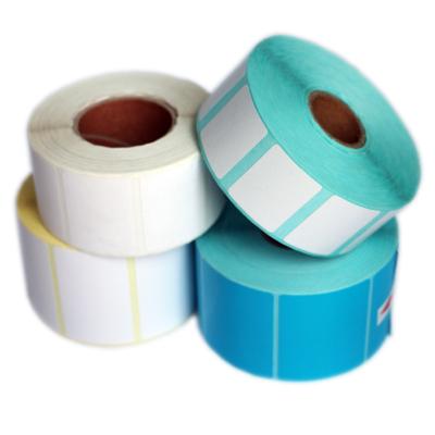 China Waterproof Adhesive Thermal Label Printing Paper For Barcode Label Scales for sale