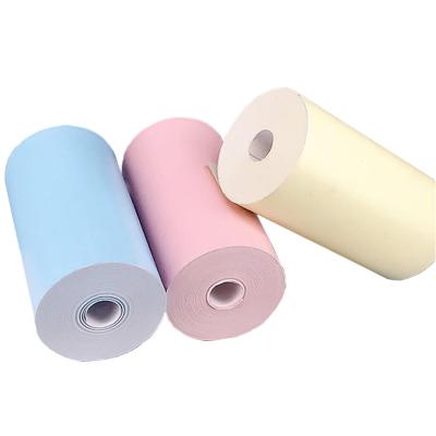 China 57X30mm Color Thermal Paper Roll 8mm Coreless POS Paper 57x30mm for sale