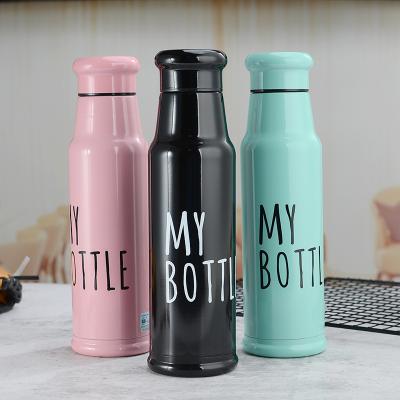 China New Cartoon PORTABLE Creative Vacuum Flask Sports Water Bottle Stainless Steel for sale