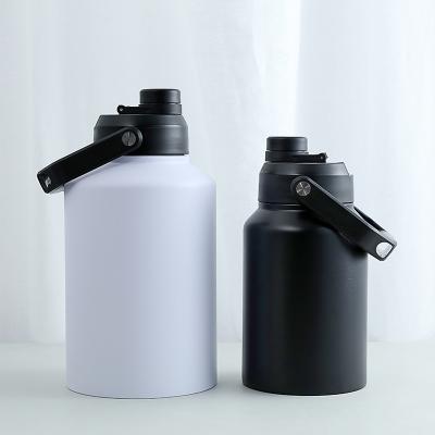 China Sustainable Wholesale Large Capacity Cold Portable 64OZ Stainless Steel Thermal Insulation Sports Bottle for sale