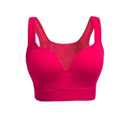 China New Breathable Summer Sexy Deep V Woman Gathered Seamless Sports Bra for sale