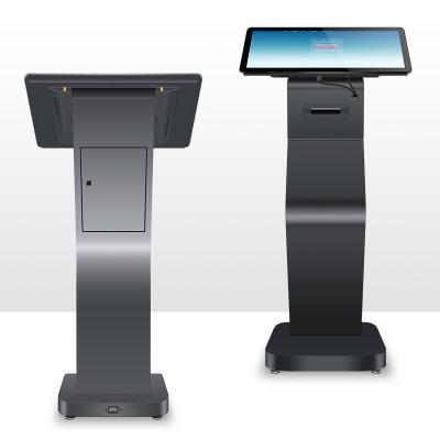 China Mall/Station/Liberary etc LCD Display Capacitive Touch Screen Self Service Visitor Center 1920*1080 rail way checking information kiosk terminal for sale