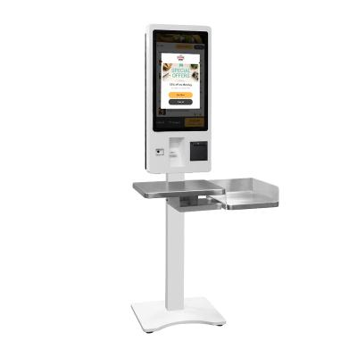 China SDK 21.5 24 27 32 43 Inch Capacitive Touch Assisted Checks Machine Grocery Retail Supermarket Self-Checkout Kiosk for sale