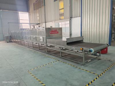 China Snelle drooging Lichtgolf microwave droogmachine 9-stap voor pulp molding, grond, uitgebreide grond, Chinese geneeskunde, knoflook Te koop