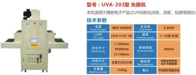 Китай УЛЬТРАФИОЛЕТОВЫЙ Curing Машина Принудительное воздушное охлаждение Трехфазн Компания для плит KT или стекла или керамики или электронных частей продается