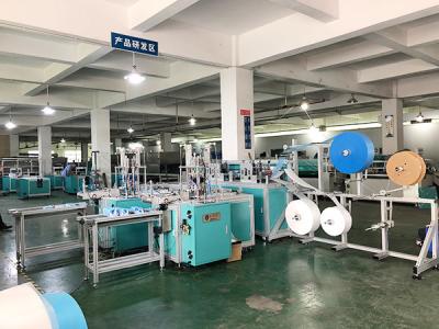 China Máscara protetora cirúrgica de ISO9001 20KW que faz a linha de produção da máquina/máscara cirúrgica à venda