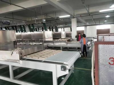 China Secador de microondas industrial para la caja de almuerzo bandeja de papel cartón en venta