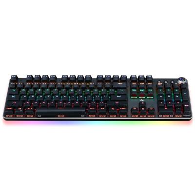 China 104 Keys OUTEMU Chroma RGB Backlit Customizable Promotional Switch RGB Backlit Mechanical Gaming Keyboard For Professional Gamer for sale