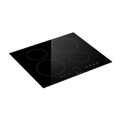 China 24inch Glass ceramic panel Electric cooktops stove for home or hotel multifunctional waterproof Electric cooktops stove for sale