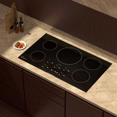 China Empava Home Appliances High Quality 5 burner induction Hob invisible Induction Cooktop 36 inch for sale