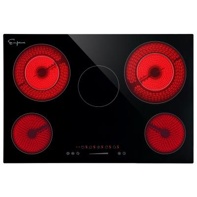 China Empava 30 inch Infrared Cooktop Stove 5 burner built-in Ceramic-glass electric cooktop radiant Te koop