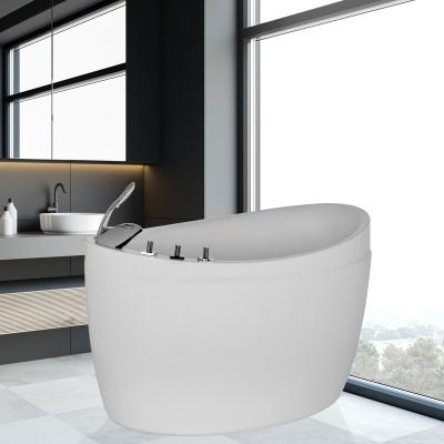 China Empava 59 inch Home Stone Bathtub Acrylic Freestanding SPA Hot Bath Tub For Hotel en venta